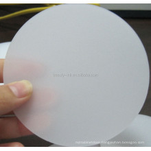 translucent frosted plastic headlight lens